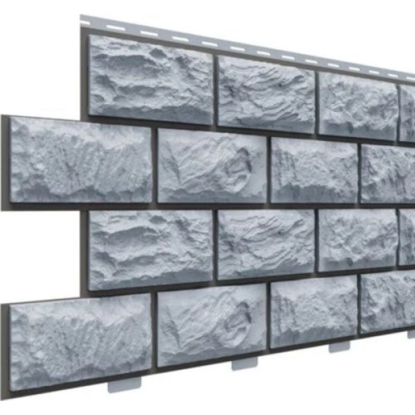 Фасадная панель Доломит Альпийский прокрашенный Серо-голубой купить в Александрове