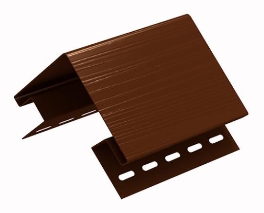 Наружный угол Ю-пласт коричневый купить в Александрове