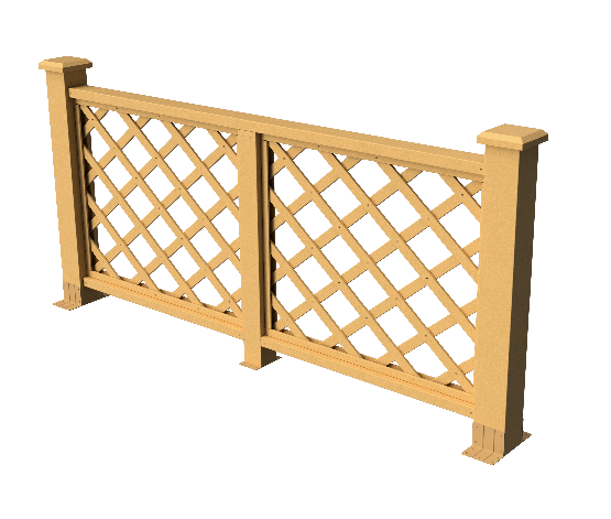 Ограждения декоративное ДПК GRINDERDECO Ламбет песчаник купить в Александрове