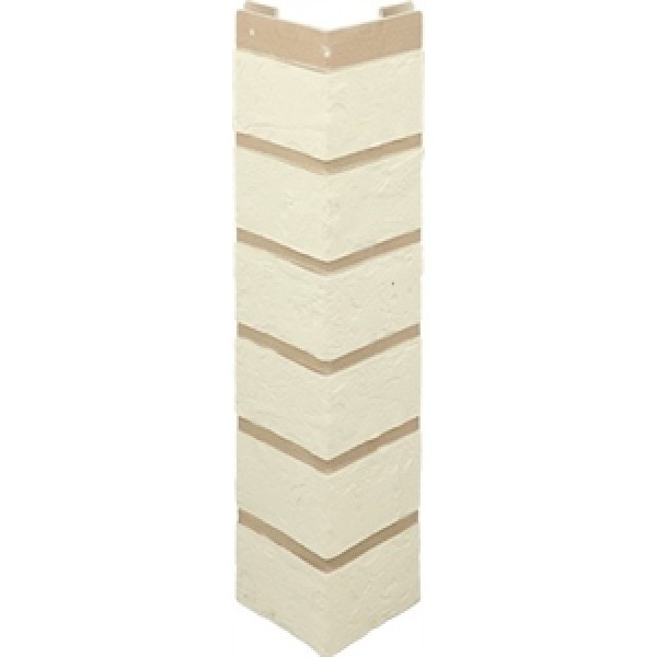 Наружный угол кирпич (белый), 0,47 х 0,1м 1 купить в Александрове