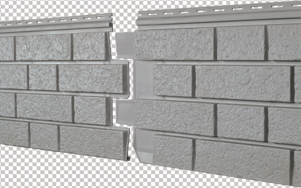 Фасадная панель Ю-пласт Стоун Хаус S-Lock Клинкер Нордик дым купить в Александрове