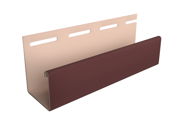 Фасадный J-профиль 30 мм Табачный купить в Александрове