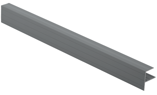 F-профиль Grinder закрывающий серый купить в Александрове