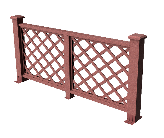 Ограждения декоративное ДПК GRINDERDECO Ламбет мербау купить в Александрове