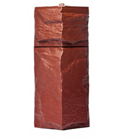 Угол T-Сайдинг-Гранит Леон Красный купить в Александрове