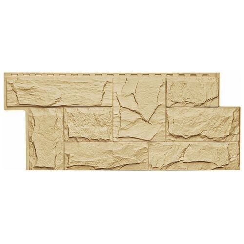 Фасадная панель T-Сайдинг- Гранит Леон ЭКО-1 Амбер купить в Александрове