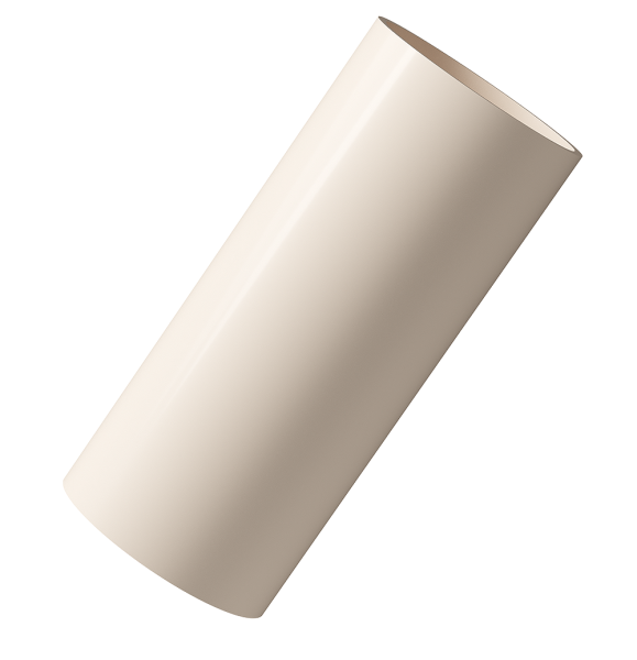 Труба водосточная 3м Docke Lux ПВХ Латте купить в Александрове