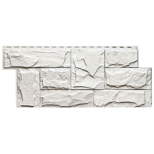 Фасадная панель T-Сайдинг- Гранит Леон ЭКО-1 Уайт купить в Александрове