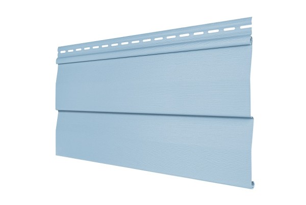 Виниловый сайдинг Tecos - корабельный брус, голубой купить в Александрове