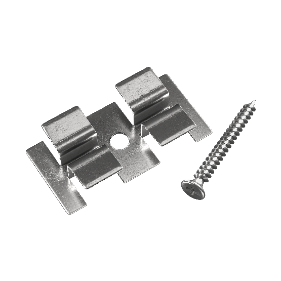 Клипса с саморезом, Grinder шовный монтаж 5 mm купить в Александрове