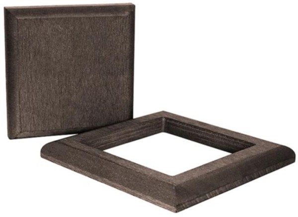 Комплект крышка и юбка ДПК для столба Polivan SINGARAJA темно-коричневый купить в Александрове