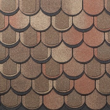 Трехслойная ламинированная черепица Shinglas, серия Атлантика – Тенерифе