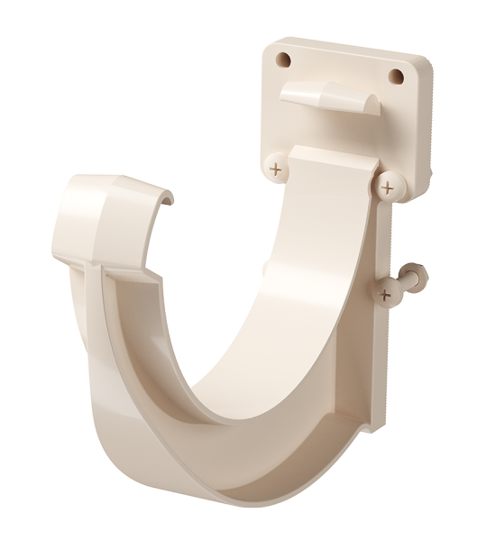 Кронштейн желоба Docke Lux ПВХ Латте купить в Александрове