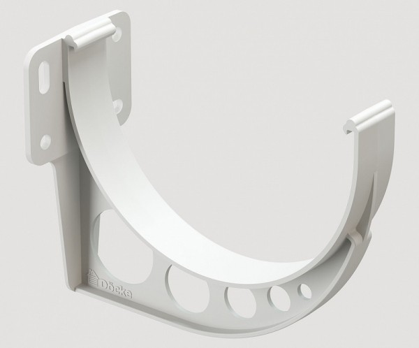 Кронштейн желоба ПВХ Docke STANDART пломбир купить в Александрове