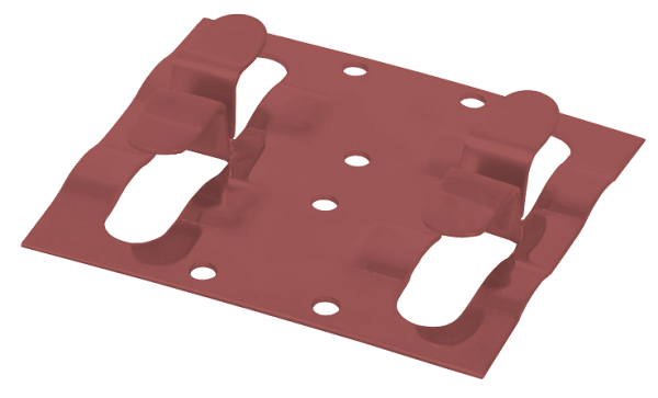 Кляймер рядный Grinder для монтажа наличника красный купить в Александрове