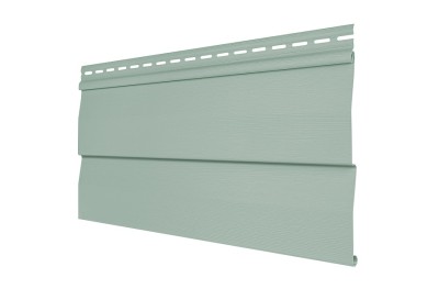 Виниловый сайдинг Tecos - корабельный брус, светло-салатовый