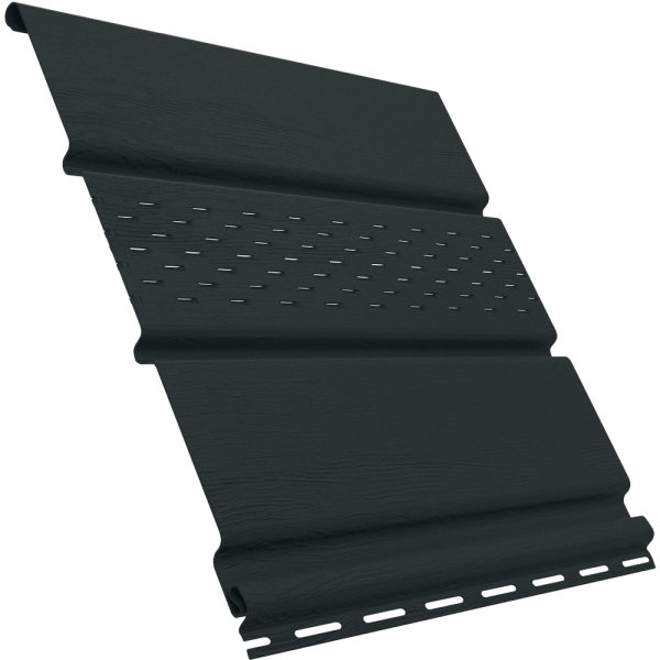 Софит Ю-Пласт перфорация по центру, графитовый купить в Александрове