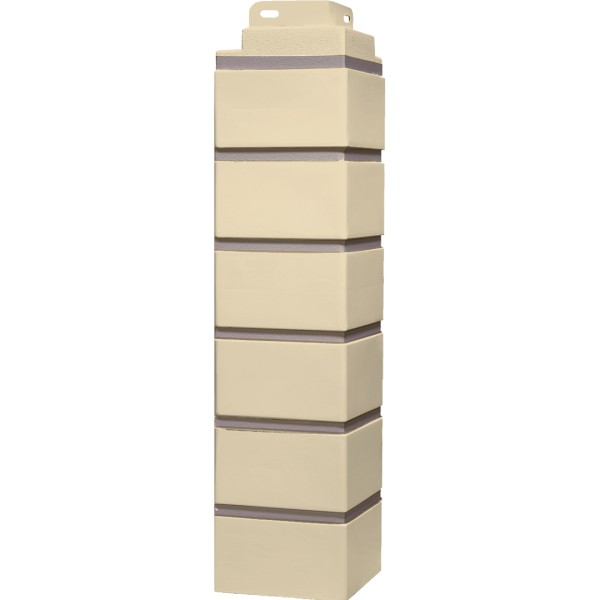 Угол Фасайдинг Серия «Кирпич клинкерный» Желтый купить в Александрове