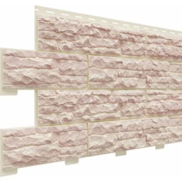 Фасадная панель Доломит Скалистый риф Люкс Жемчуг купить в Александрове