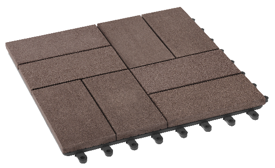 Модульный паркет ДПК GRINDERDECO Люкс 9 Шоколад купить в Александрове