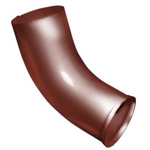 Водосток Grand Line 125x90 – Колено сливное RAL 8004 купить в Александрове