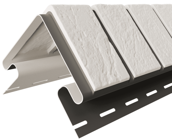 Угол наружный «Кирпич славянка» прокрашенный, Белый купить в Александрове