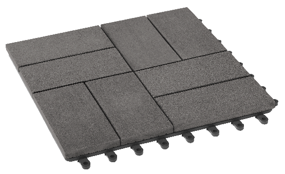 Модульный паркет ДПК GRINDERDECO Люкс 9 Серый базальт купить в Александрове