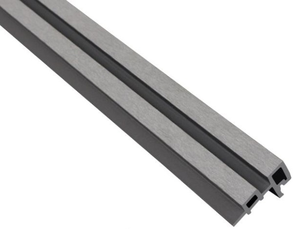 Угловой элемент для панели ДПК Outdoor шлифованный серый купить в Александрове