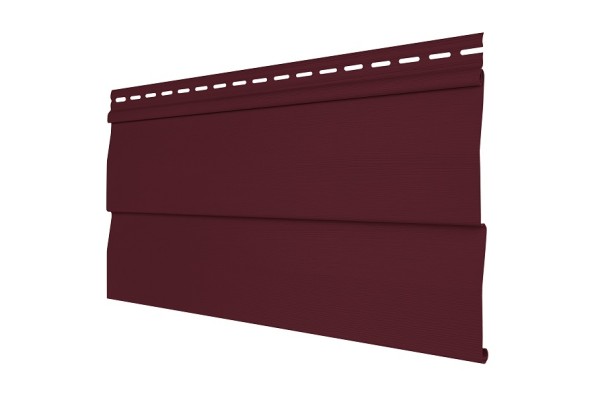 Акриловый сайдинг Tecos – корабельный брус, бургунд купить в Александрове