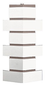 Угол T-Сайдинг - Кирпич Модерн Белый купить в Александрове