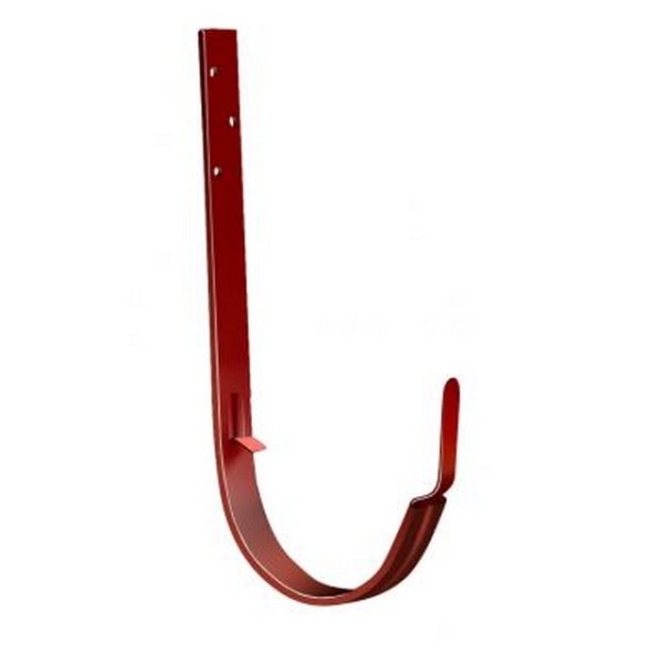 Водосток Grand Line 125x90 – Кронштейн длинный RAL 8004 купить в Александрове