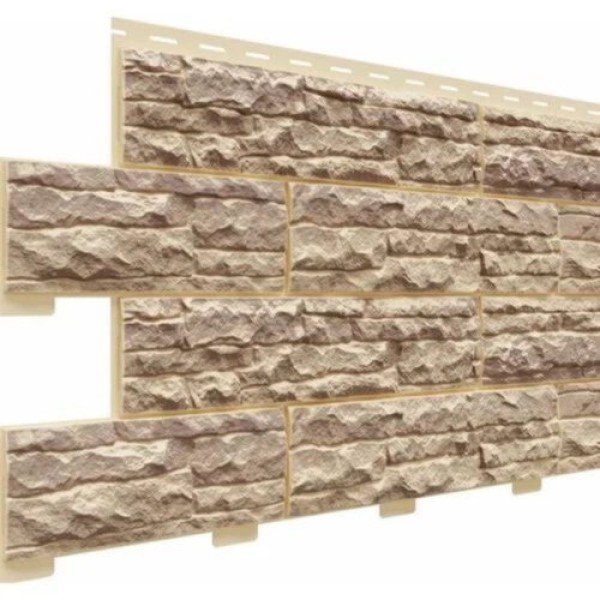 Фасадная панель Доломит Скалистый риф Люкс Янтарь купить в Александрове