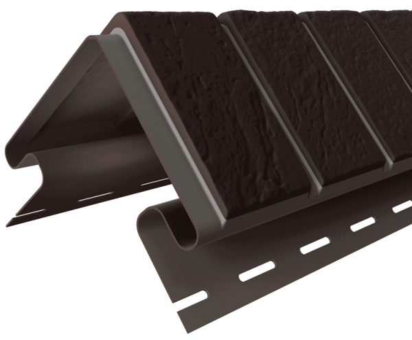 Угол наружный «Кирпич славянка» прокрашенный, Коричневый купить в Александрове