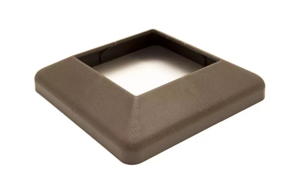 Крышка нижняя ПВХ для столба Deckart 125х125 Венге купить в Александрове