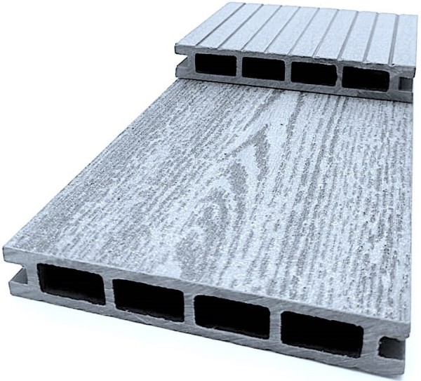 Доска Террасная NanoWood «Эко Классик» Серый купить в Александрове