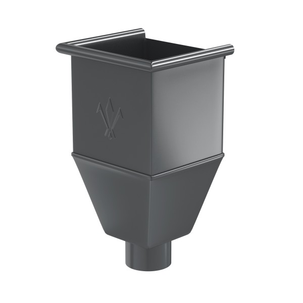 Водосток Aquasistem, система 150x100 - Воронка_водосборная удлиненая RR 23 Маренго купить в Александрове