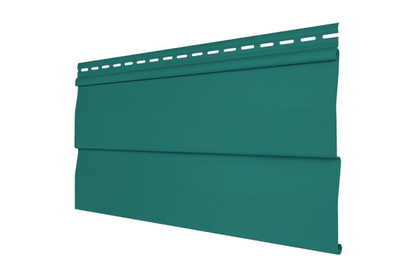 Виниловый сайдинг Tecos - корабельный брус, изумруд купить в Александрове