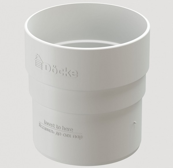 Муфта соединительная ПВХ Docke STANDART пломбир купить в Александрове