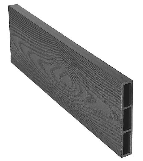 Доска для грядок и клумб из ДПК NauticPrime, 25х150х2950 серый купить в Александрове