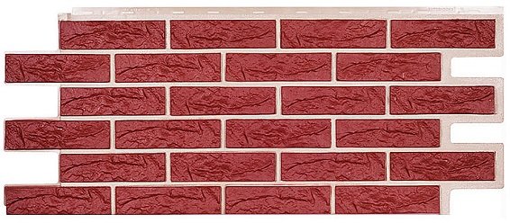 Фасадная панель Техоснастка, Лондон Брик, Бордо купить в Александрове