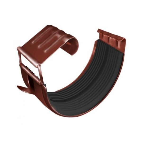 Водосток Grand Line 125x90 – Соединитель желоба RAL 8004 купить в Александрове