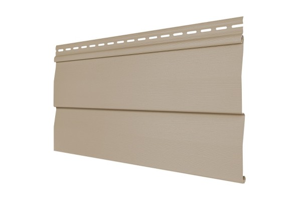 Виниловый сайдинг Tecos - корабельный брус, кофе c молоком купить в Александрове