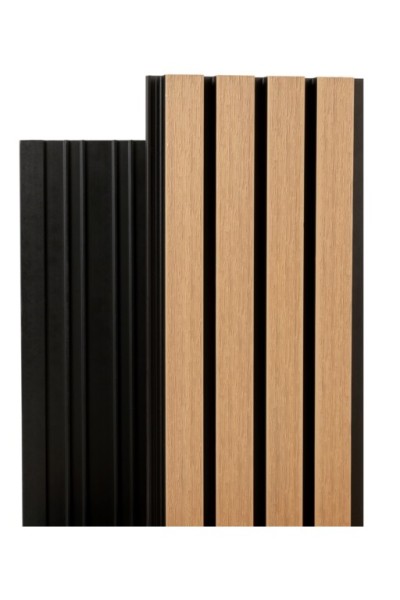 Фасадная реечная панель Ecodecking Скай коэкструзия 200х20х3000 Бук купить в Александрове