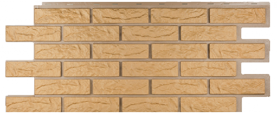 Фасадная панель Техоснастка, Лондон Брик, Бежевый купить в Александрове