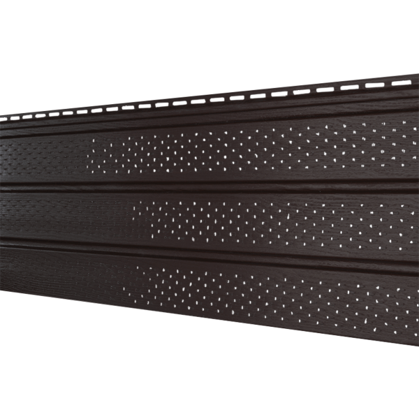 Софит Ю-Пласт Классический, бс полной перфорацией коричневый купить в Александрове