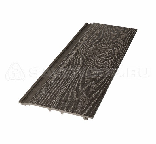 Сайдинг из дпк savewood sw-cedrus тангенциальный распил темно-коричневый купить в Александрове