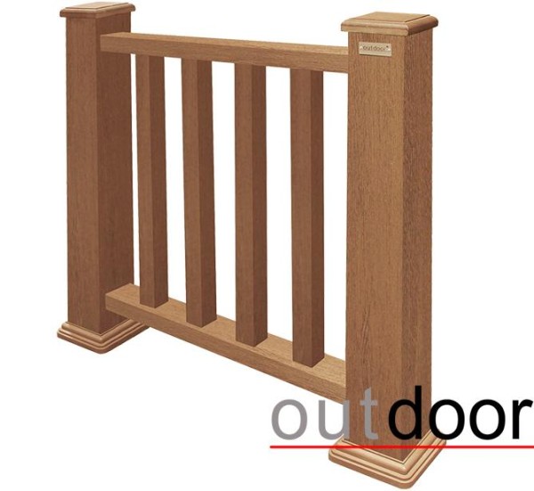 Ограждение из ДПК Outdoor Классик 3D STORM дуб купить в Александрове