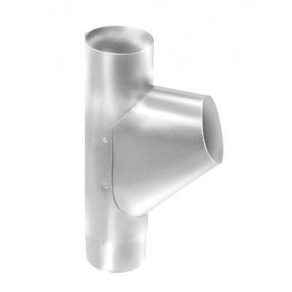 Водосток Grand Line 125x90 – Тройник RAL 9003 купить в Александрове