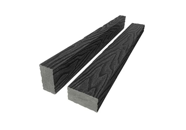 Брус лавочный 3D-тиснение 30х60 Графит купить в Александрове