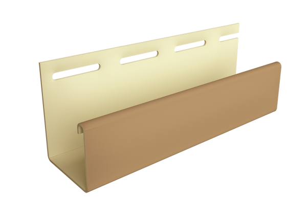 Фасадный J-профиль 30 мм Карамельный купить в Александрове